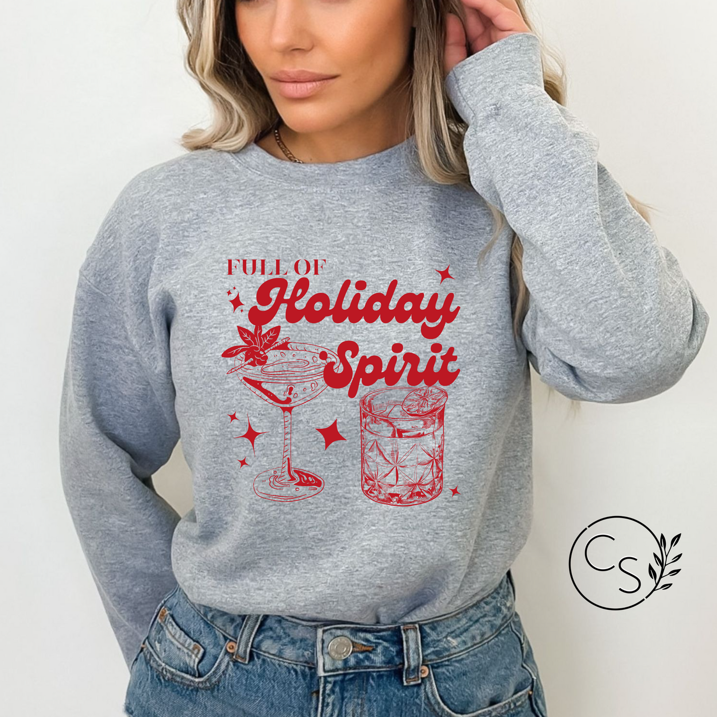 Holiday Spirit Crew (3 color options)