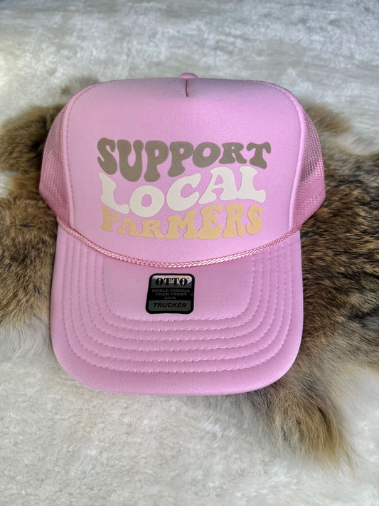 Support Local Farmers Trucker Hat