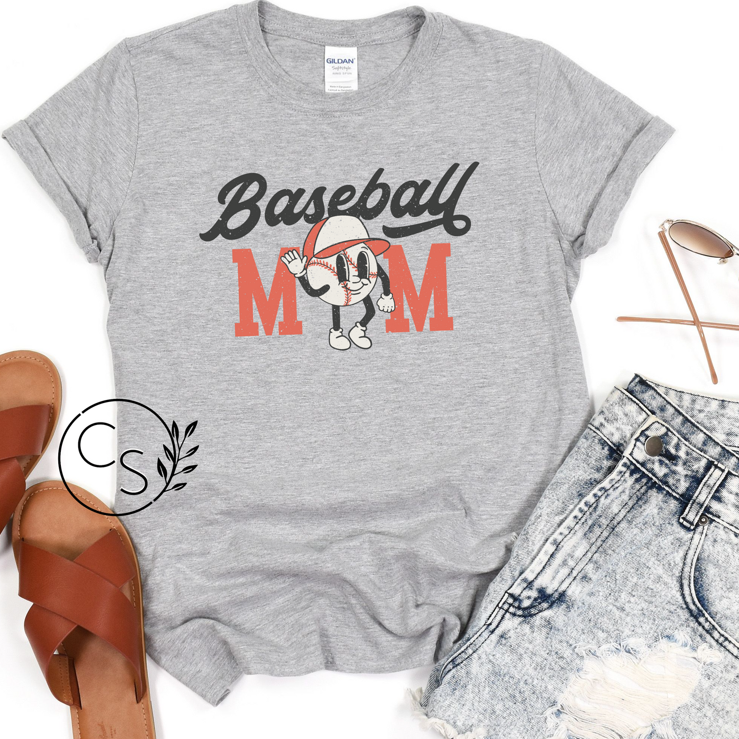 Baseball Mom Tee