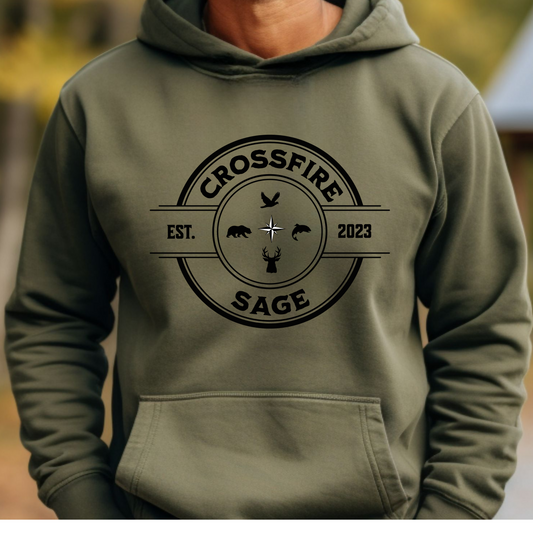 Crossfire Sage Compass Logo Sweatshirt (3 color options)