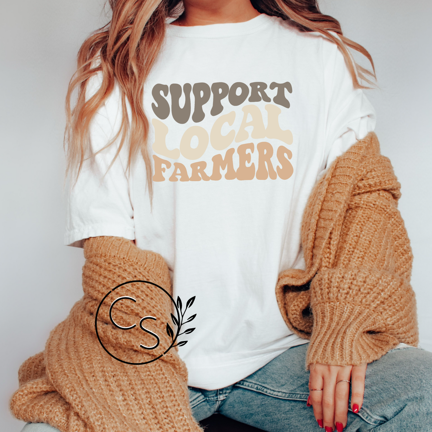 Support Local Farmers Tee