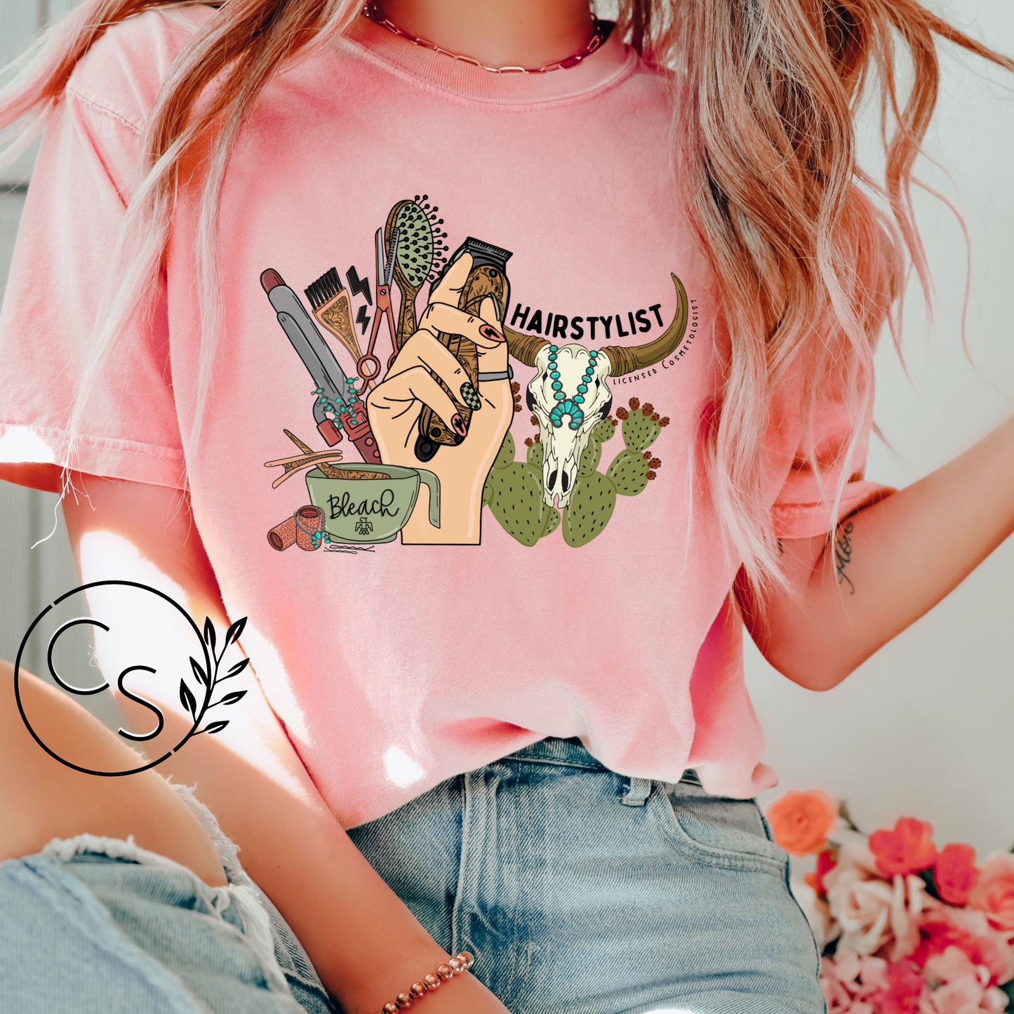 Western Hairstylist Tee