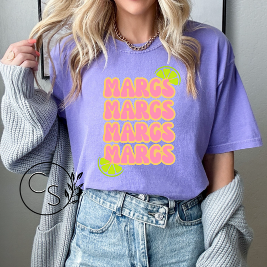 Margs Margs Margs Margs Tee (2 color options)