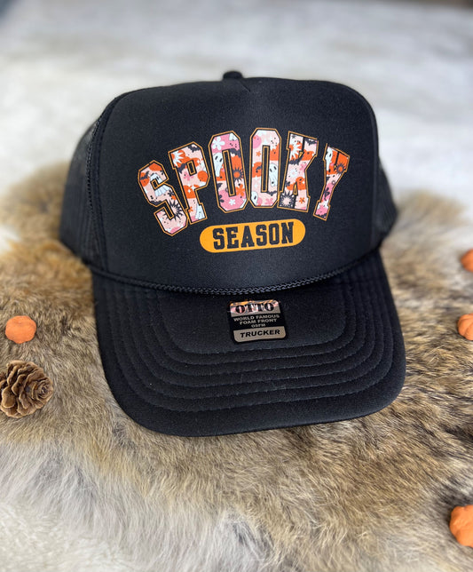 Retro Spooky Trucker Hat