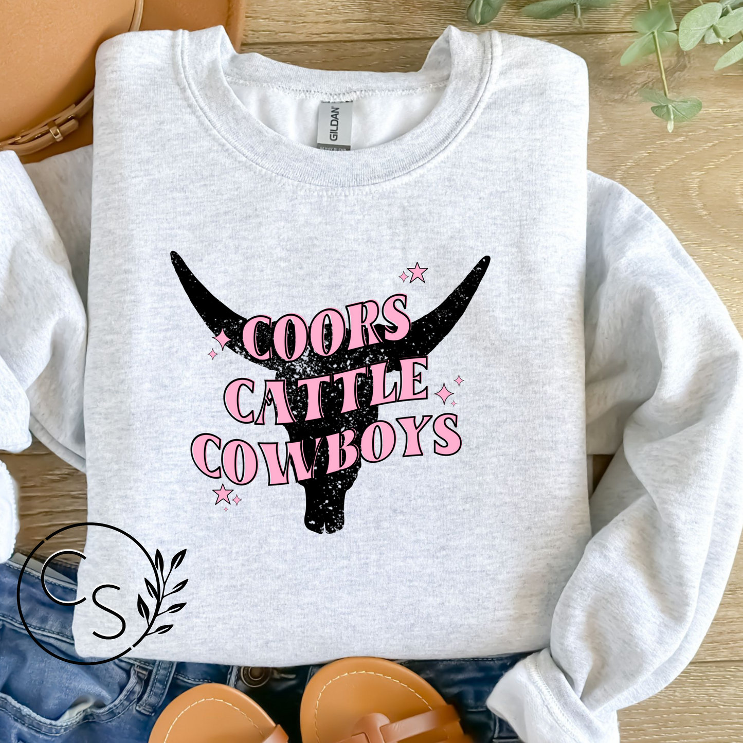 Coors Cattle Cowboy Crew (pink graphic)