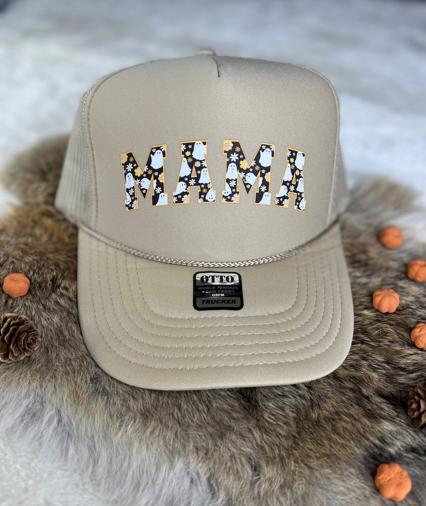 Spooky MAMA Trucker Hat