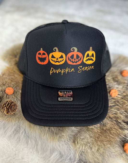 Pumpkin Season Trucker Hat