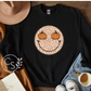 Cheetah Pumpkin Eyed Smiley Crew (3 color options)