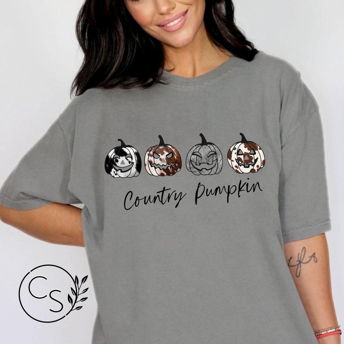 Country Pumpkin Tee (2 color options)