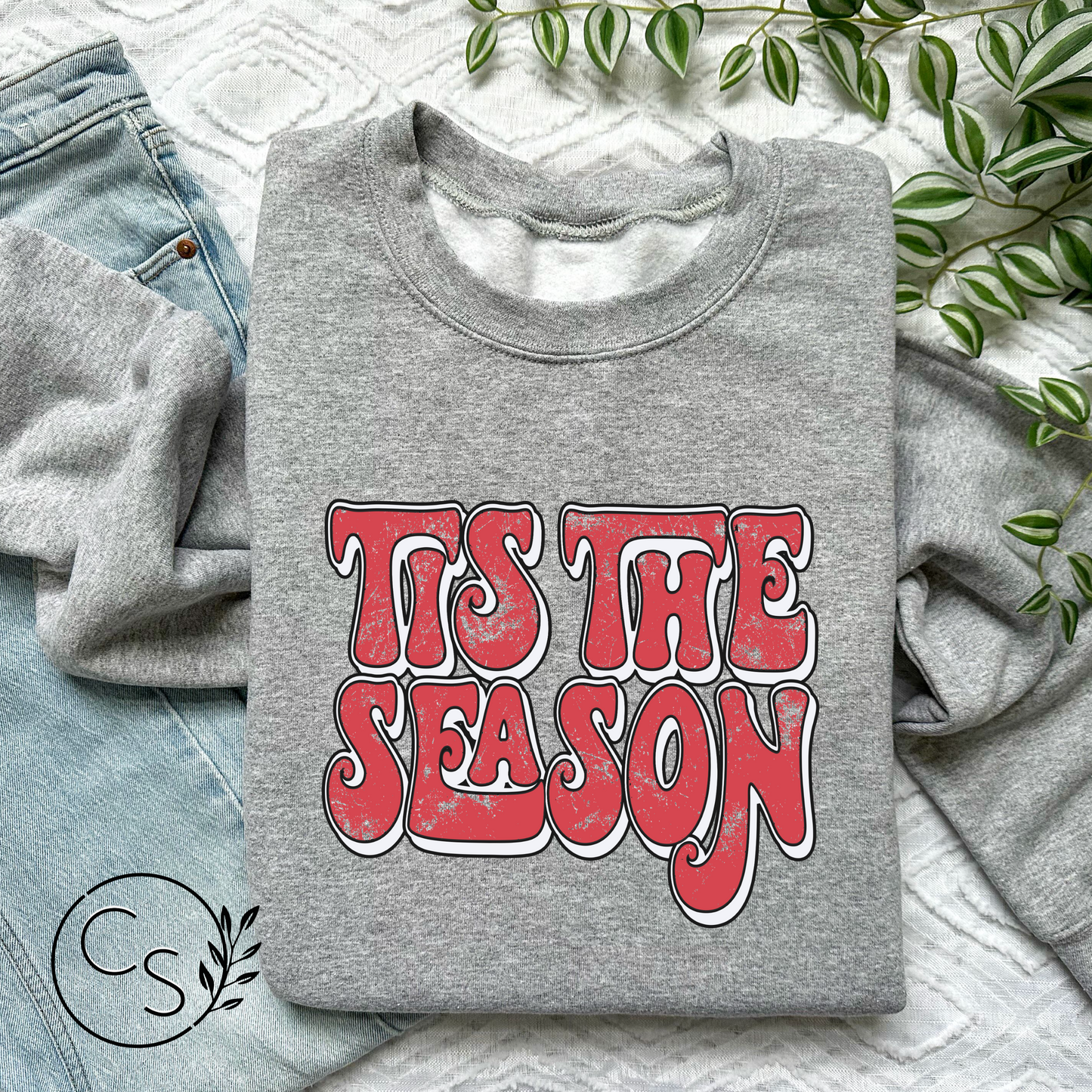 Tis The Season Crew (4 color options)