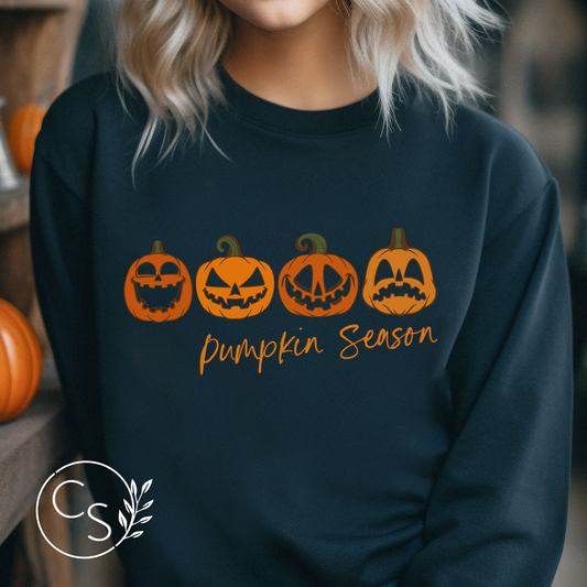 Pumpkin Season Crew (2 color options)