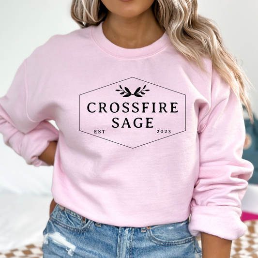 Crossfire Sage Logo Crew (2 color options)