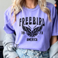 Freebird Tee (black graphic with 3 shirt color options)