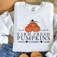 Farm Fresh Pumpkins with Orange Pumpkins Crew (3 color options)