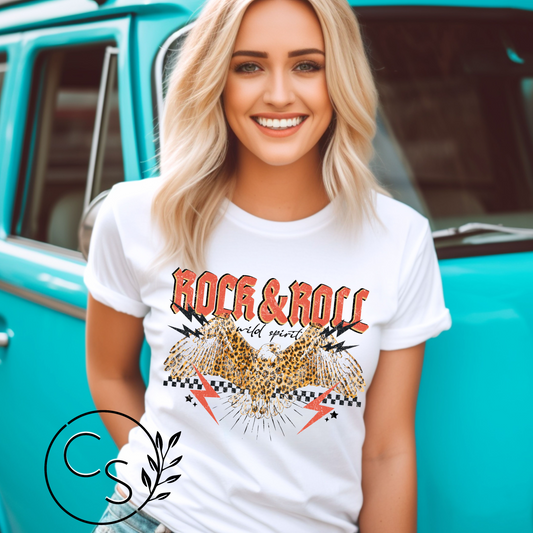 Rock and Roll- Wild Spirit Tee