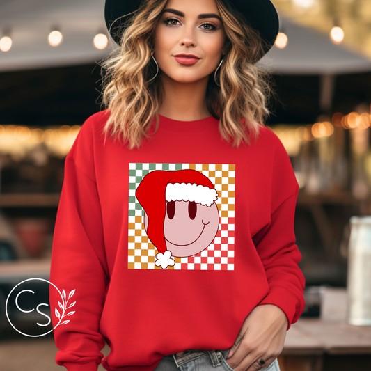 Holiday Smiley Crew (3 color options)