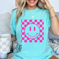 Hot Pink Smiley Tee (3 color options)