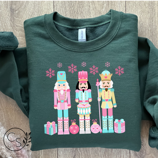 Pretty in Pink Nutcracker Crew (3 color options)