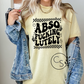 Abso-F*cking-Lutely Tee (black graphic on 3 shirt color options)