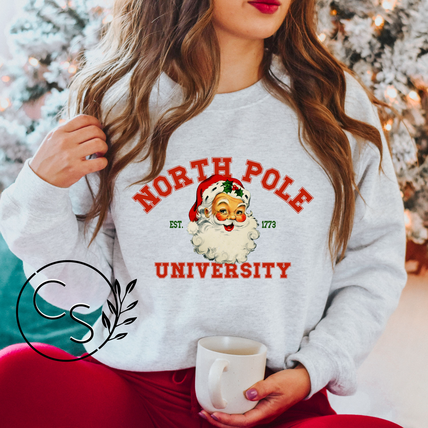 North Pole University with Santa Crew (2 color options)