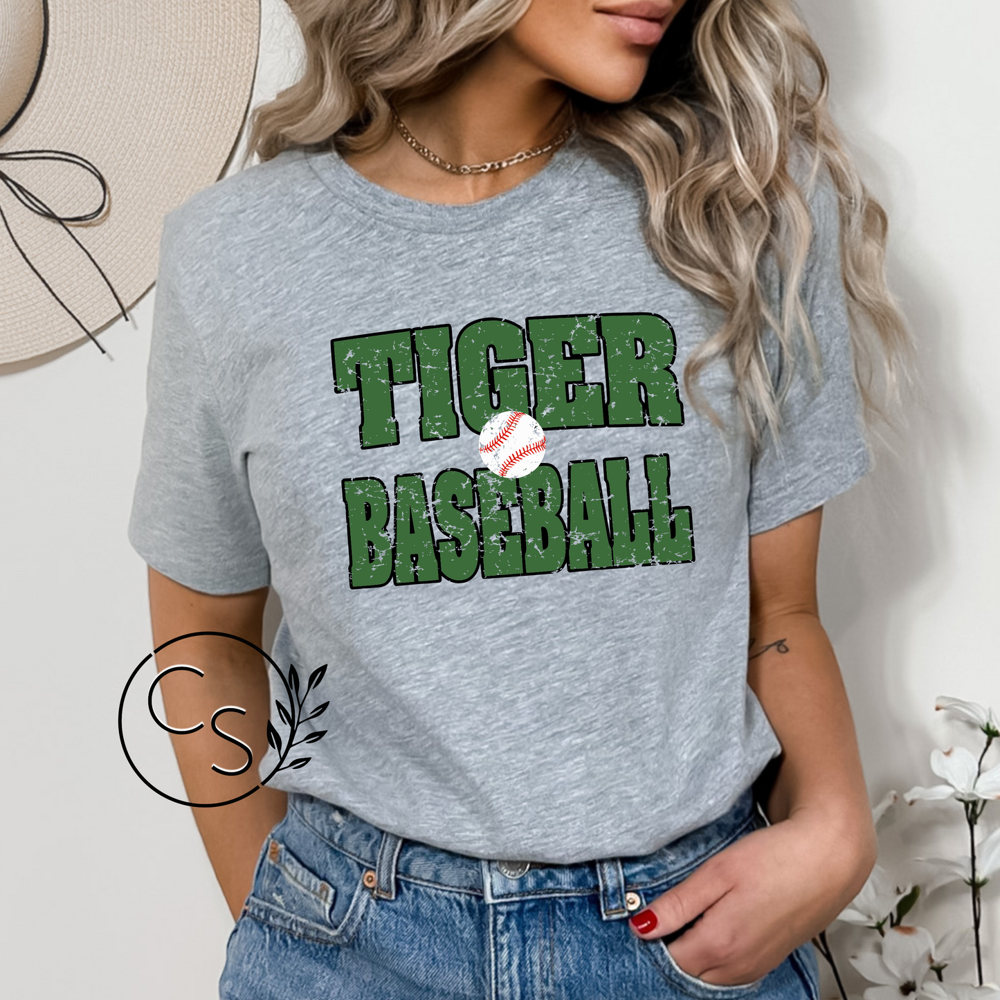 Tiger Baseball Tee