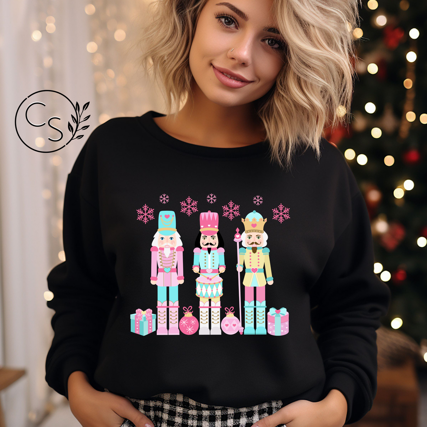 Pretty in Pink Nutcracker Crew (3 color options)