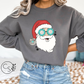 Santa Loves Turquoise Too Crew (3 color options)