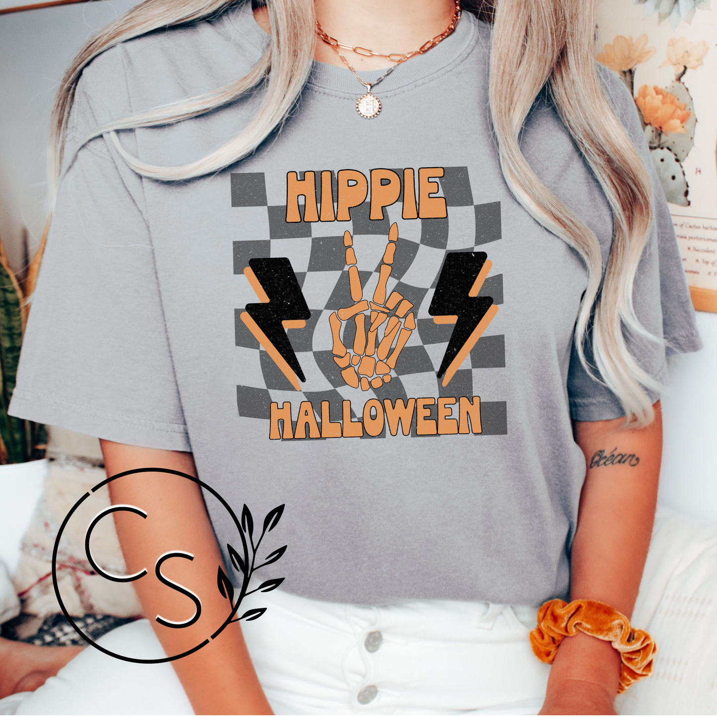 Hippie Halloween Tee