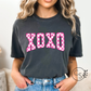 Pink XOXO Tee (3 color options)