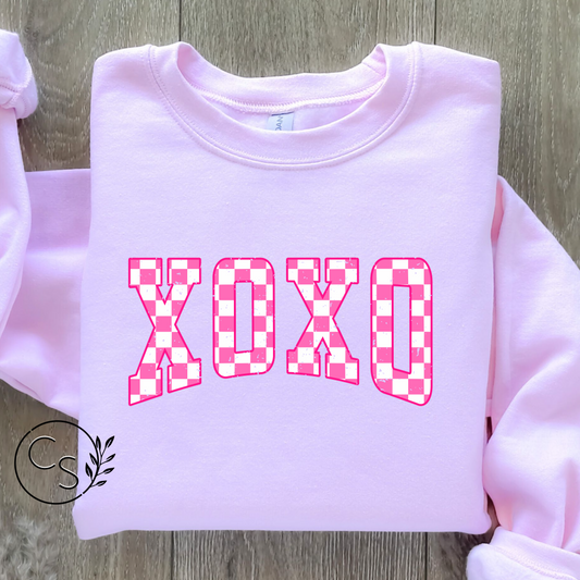 Pink XOXO Crew (3 color options)