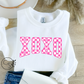 Pink XOXO Crew (3 color options)