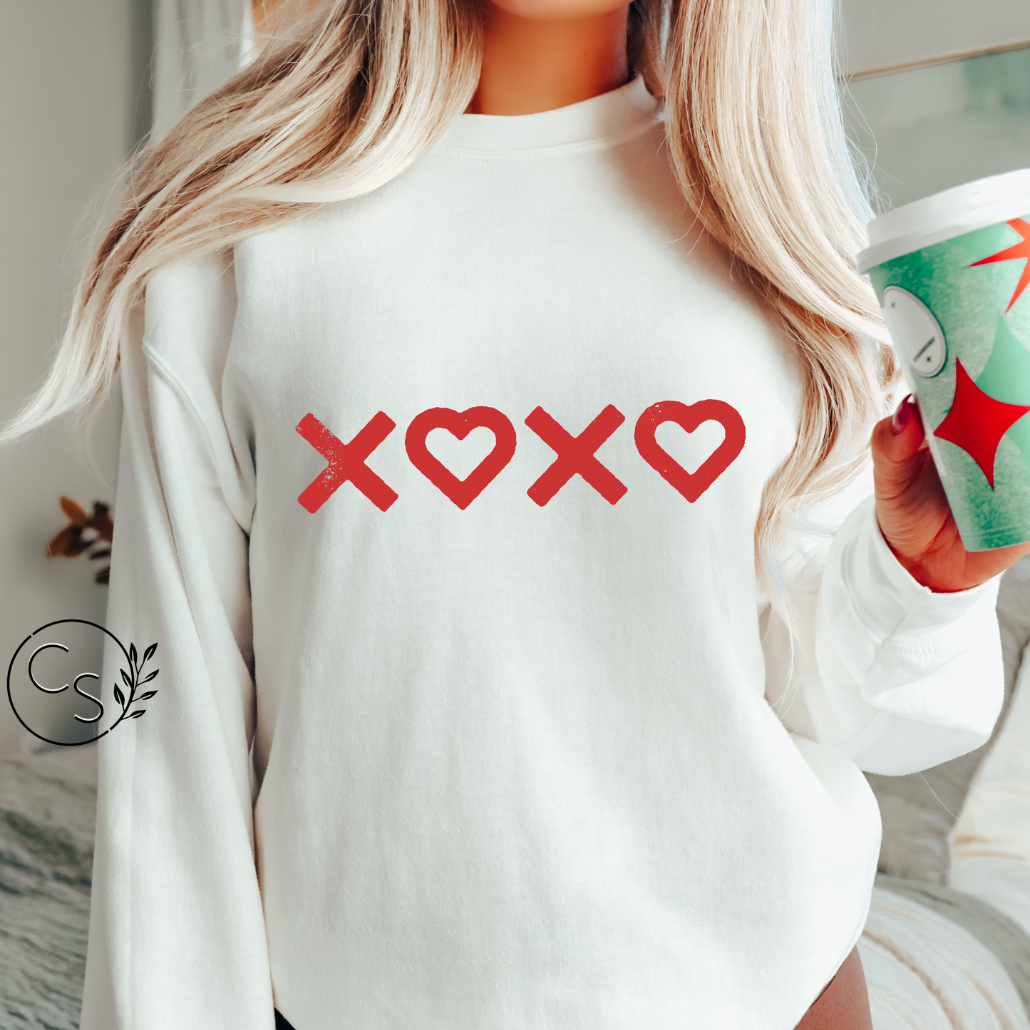 Red XOXO Crew (3 color options)