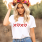 Red XOXO Tee (3 color options)